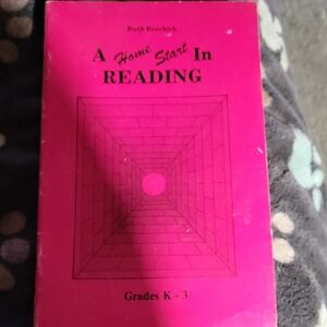 Pink 'A Home Start in Reading' Book